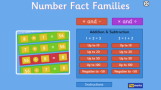 Fact Families 