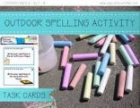 Outdoor Spelling Ideas